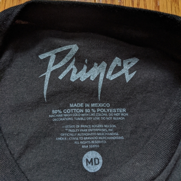 NWOT Prince 'Purple Rain' Graphic Tee - Picture 3 of 3